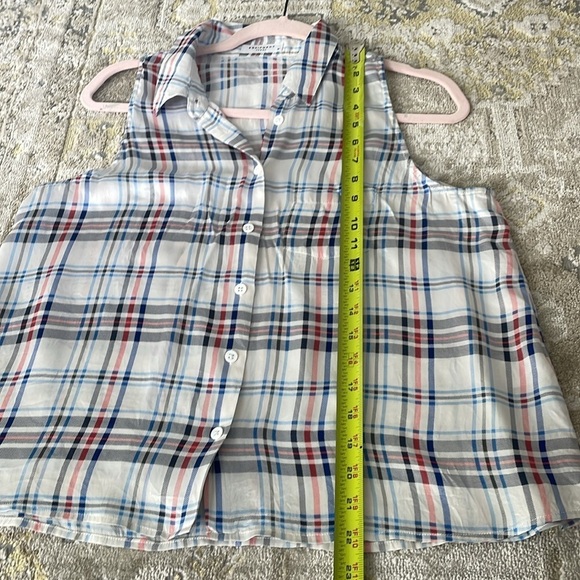 Equipment Mina Plaid Silk Blouse - Picture 9 of 12